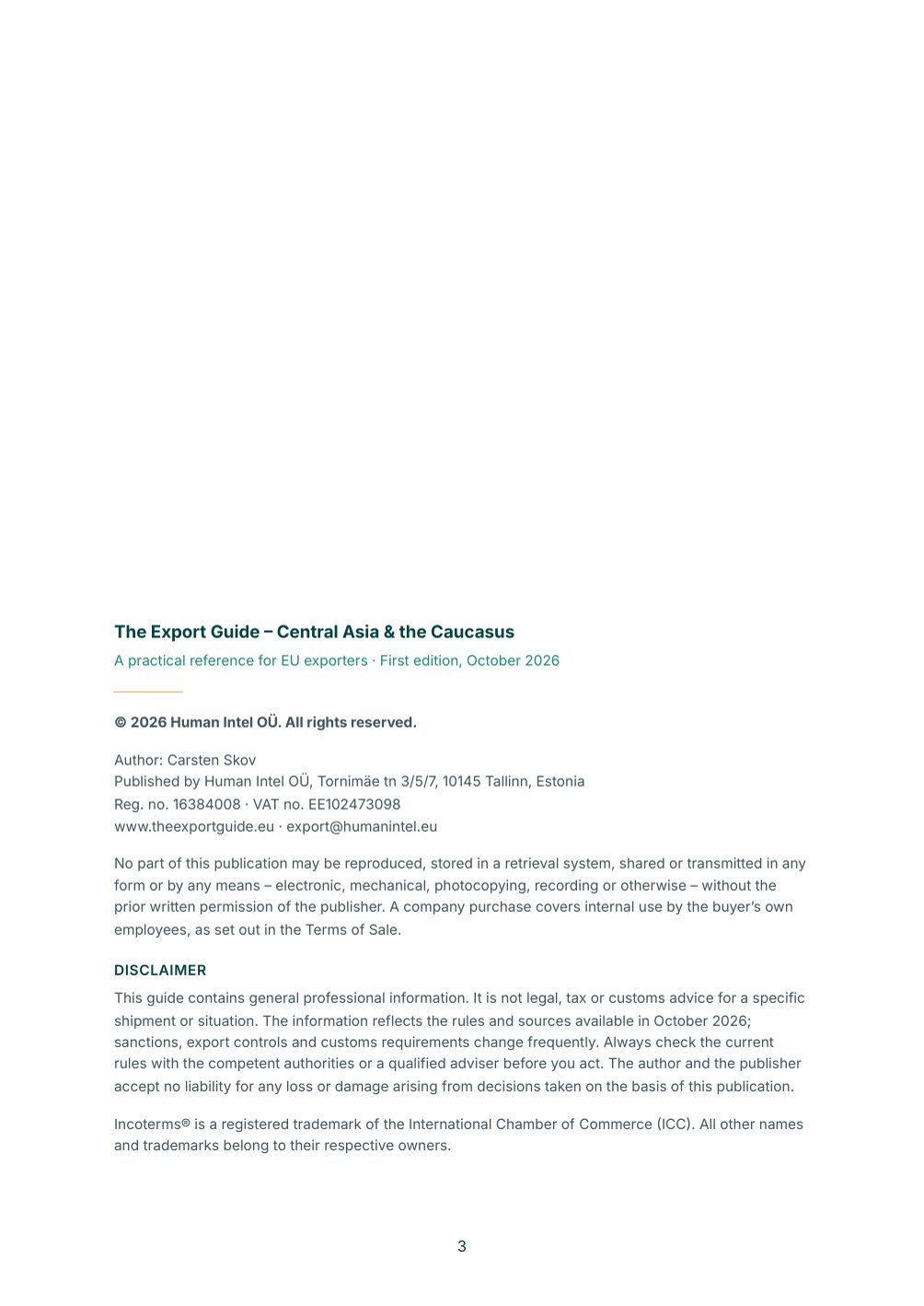 The Export Guide – page 3